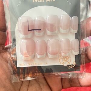 Pink French Tip Press-On Nails